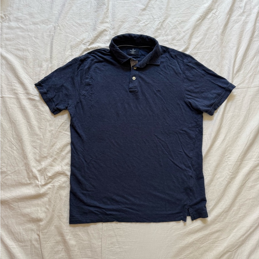 Dark blue Hackett London slim fit polo Men’s S